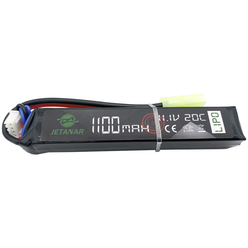 Li-Po 11.1V 1100mAh 20C Airsoft gun battery