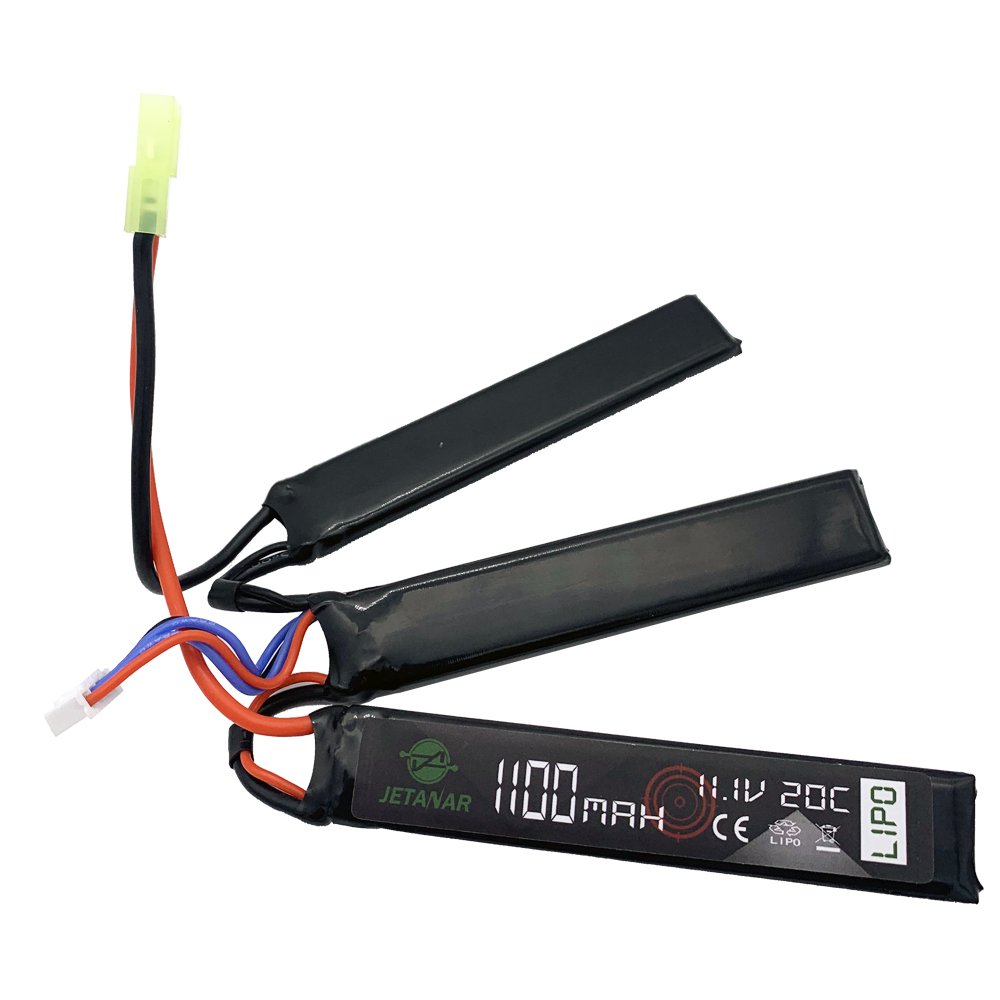 Li-Po 11.1V 1100mAh 20C Airsoft gun battery