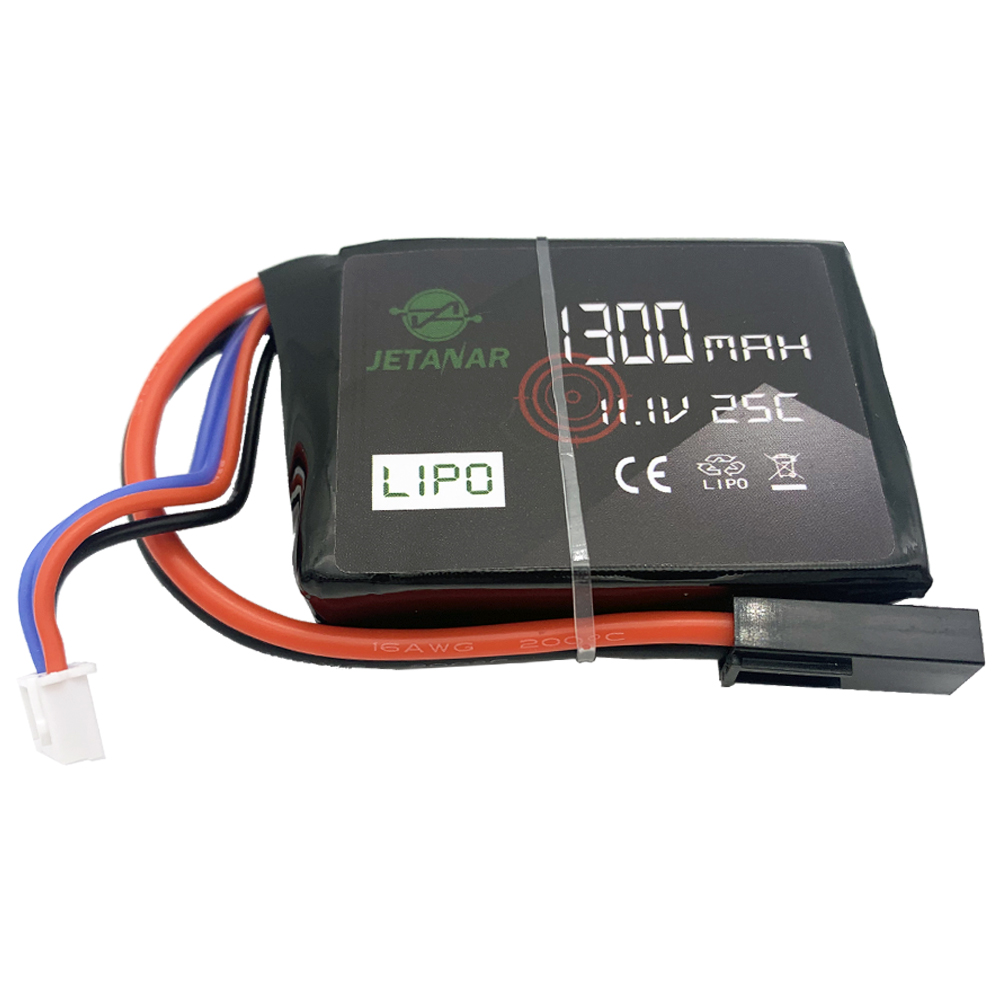 Li-Po 11.1V 1300mAh 25C Airsoft gun PEQ-15 battery