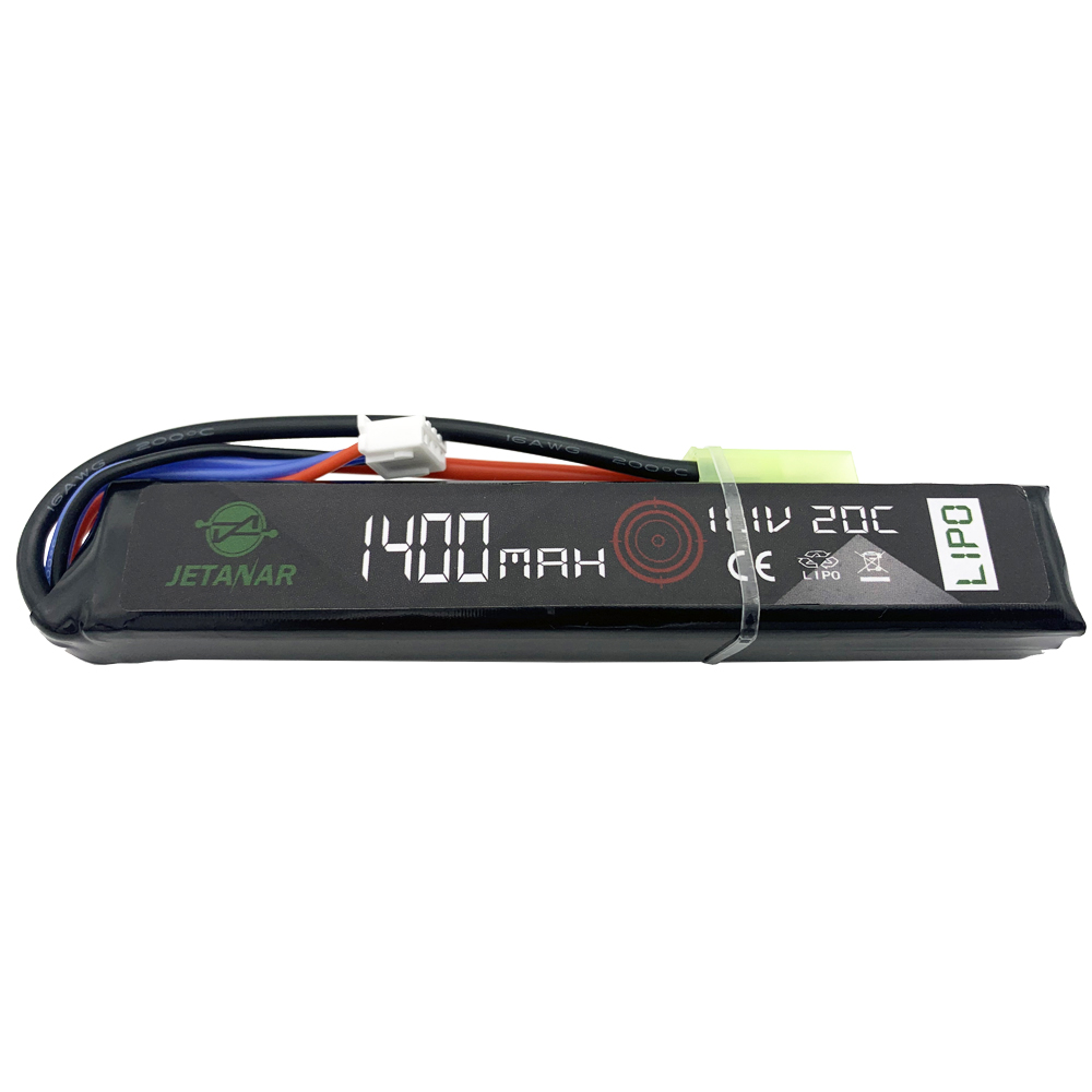 Li-Po 11.1V 1400mAh 20C Airsoft gun battery