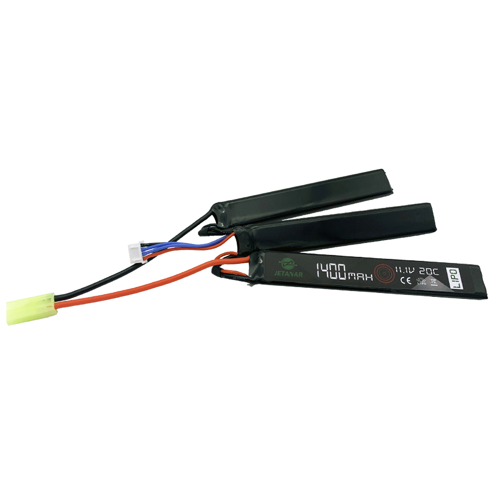 Li-Po 11.1V 1400mAh 20C Airsoft gun battery