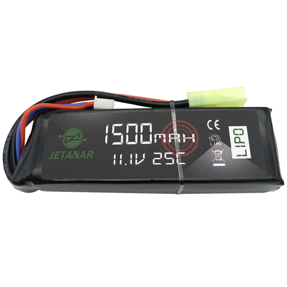 Li-Po 11.1V 1500mAh 20C Airsoft gun battery