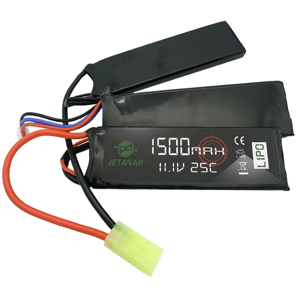 Li-Po 11.1V 1500mAh 20C Airsoft gun battery