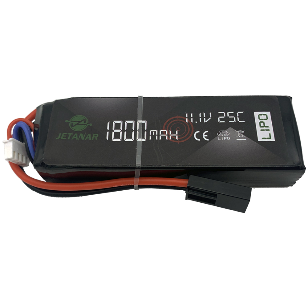 Li-Po 11.1V 1800mAh 25C Airsoft gun PEQ battery