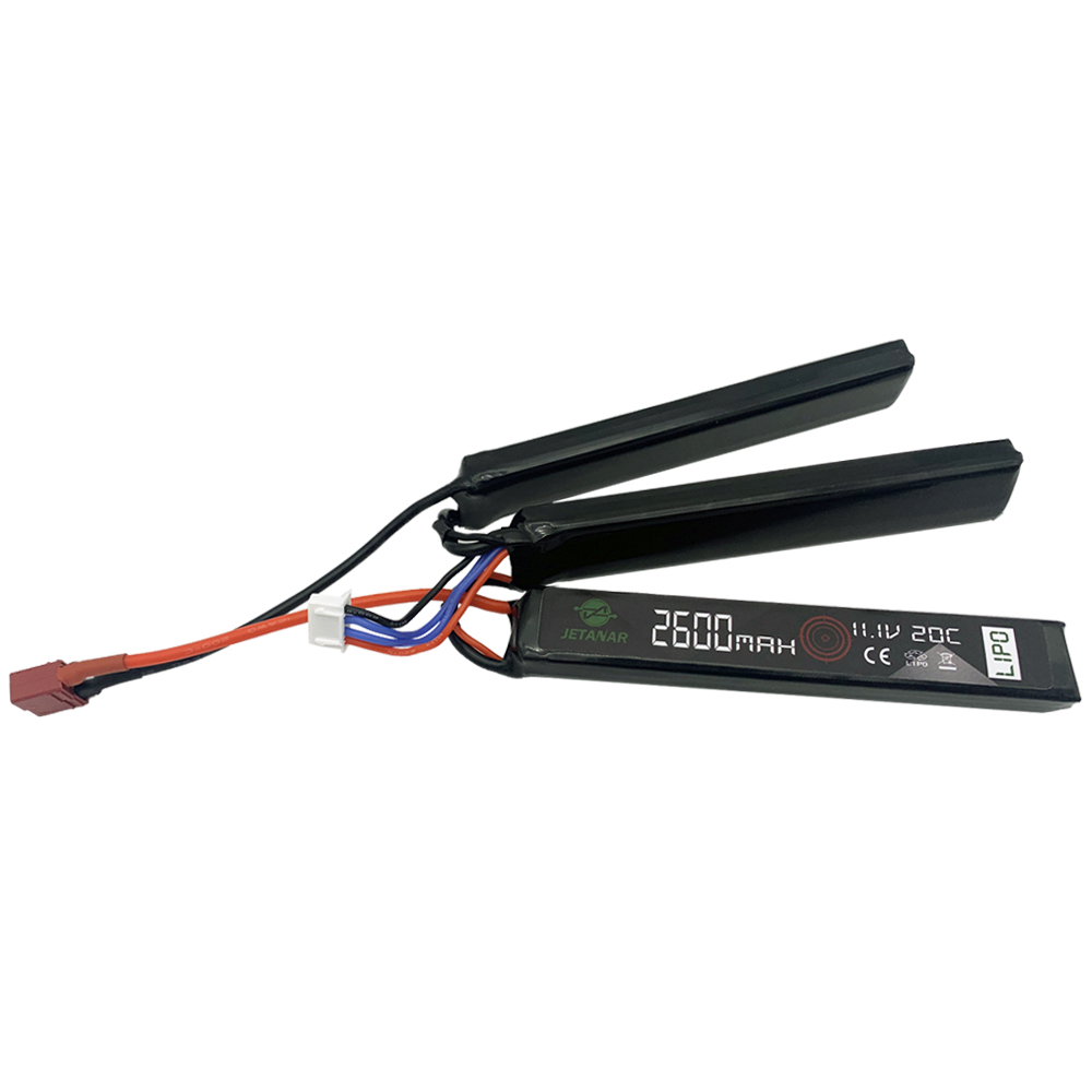 Li-Po 11.1V 2600mAh 20C Airsoft gun battery