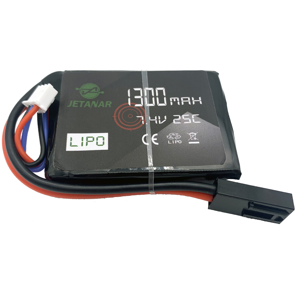 Li-Po 7.4V 1300mAh 25C PEQ-15 battery