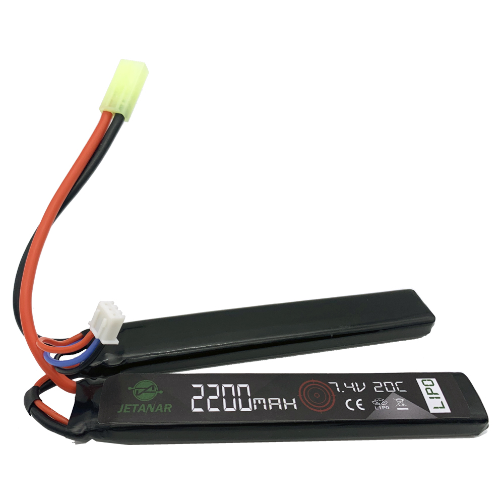 Li-Po 7.4V 2200mAh 20C Airsoft gun battery