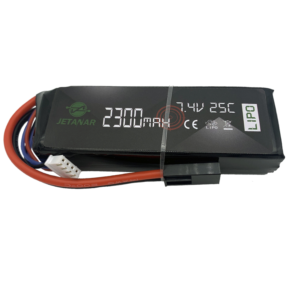 Li-Po 7.4V 2300mAh 25C Airsoft gun battery