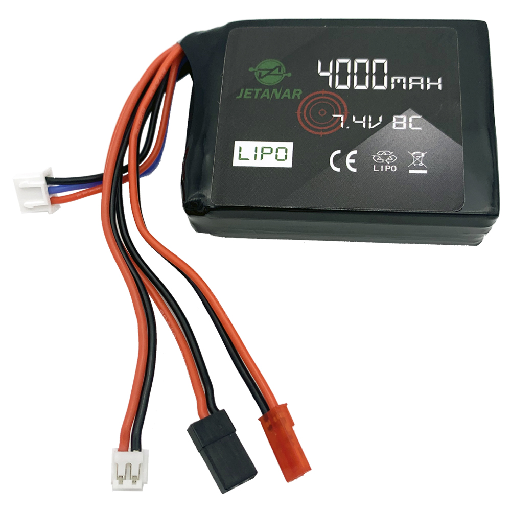 Li-Po 7.4V 4000mAh 8C transimter battery