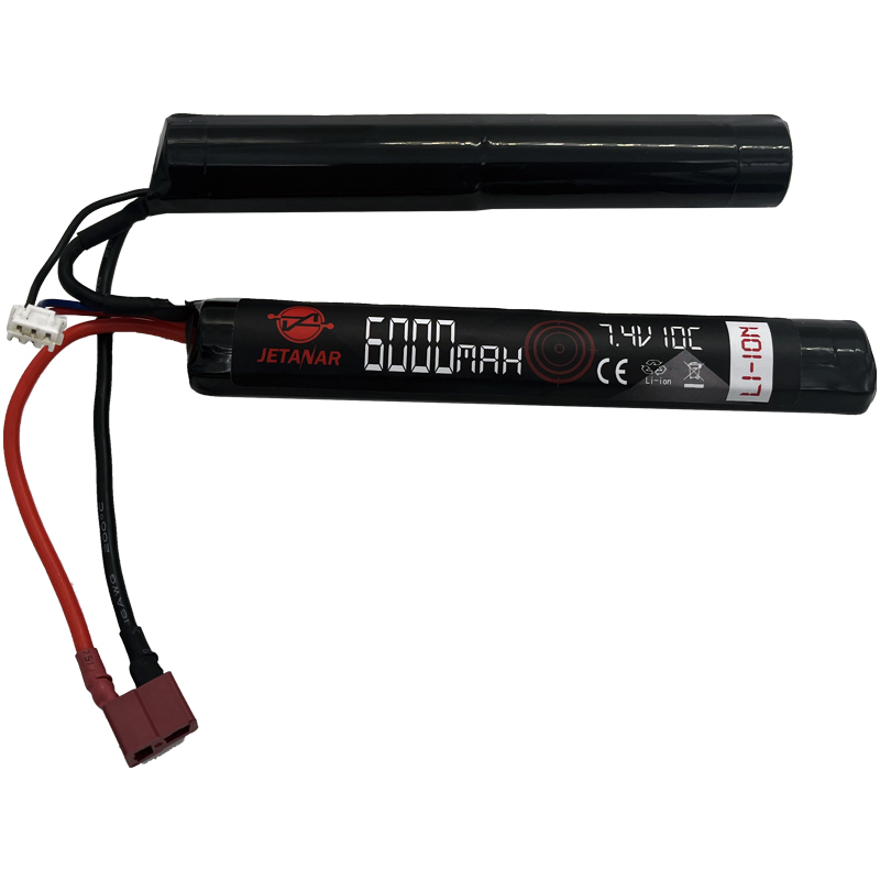 Li-ion 7.4V 6000mAh airsoft battery