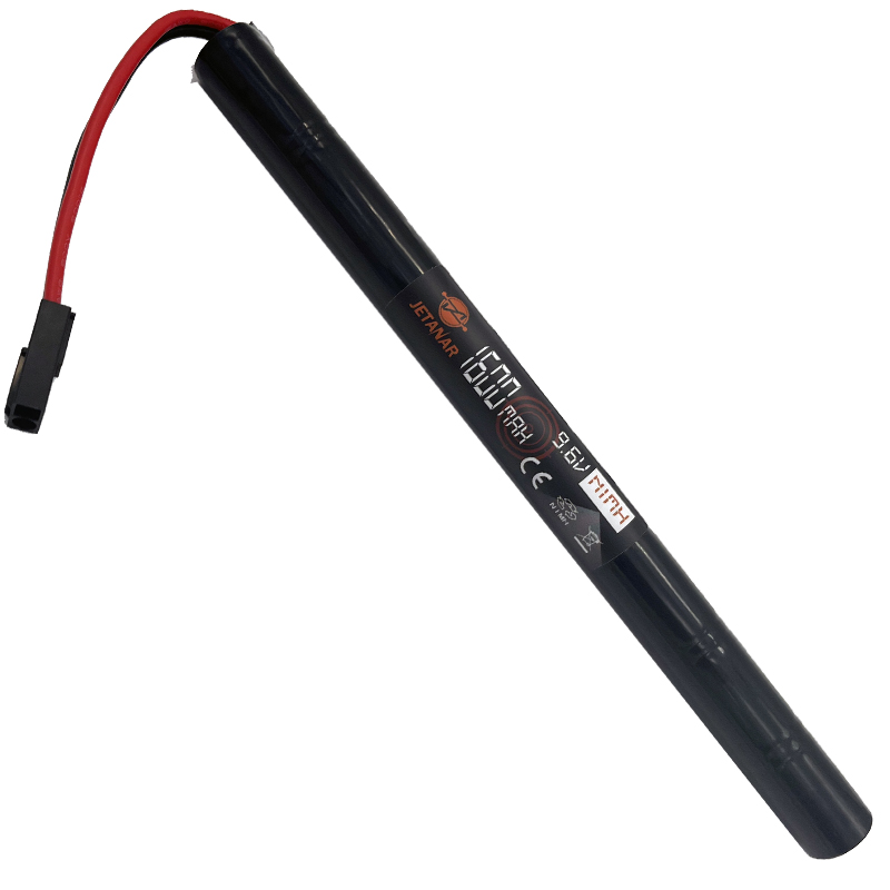 Ni-MH 9.6V 1600mAh airsoft gun battery